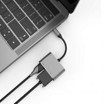Ewent EW9700 Adaptateur USB-C vers HDMI 4K et VGA, 15 cm