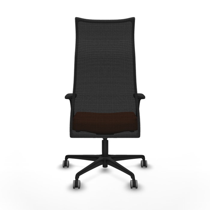 Piqueras y Crespo Chaise de Bureau Albacete XL Orange et Noir
