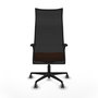 Piqueras y Crespo Chaise de Bureau Albacete XL Orange et Noir