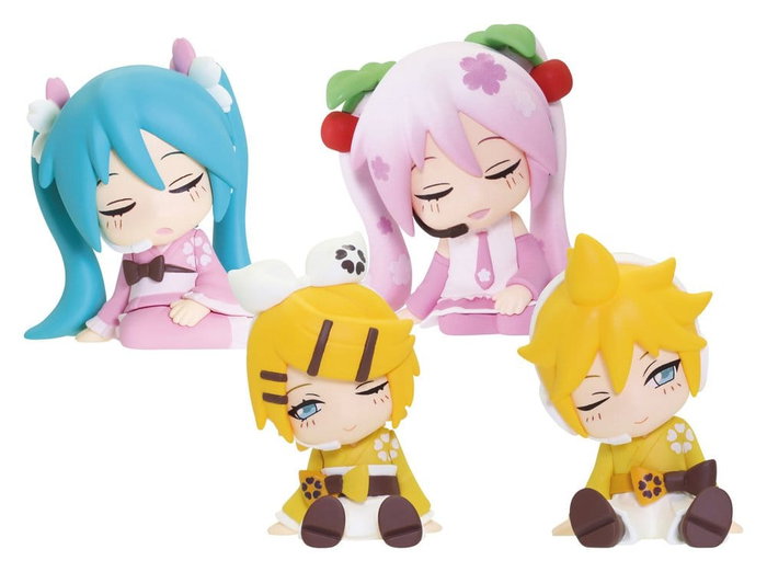 Takara Tomy Hatsune Miku Twinchees Lil' Sleepers Wave 3 - Assortiment de 24 mini-figurines Takara Tomy Hatsune Miku Twinchees Lil' Sleepers Wave 3 - Assortiment de 24 mini-figurines