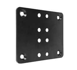 B-Tech BT8390-CFK Support de fixation pour colliers d'accessoires, 5 mm, noir, compatible rails horizontaux BT8390