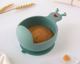 KioKids Bol en silicone escargot Sage