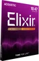 Elixir Juego Acústica Nanoweb 80/20 Bronze Xl 10-47 Cordes
