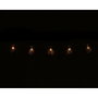 BigBuy Home Guirlande lumineuse motifs toiles d'araignées noires 170 cm