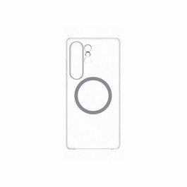 Samsung Coque transparente pour Galaxy S25 Ultra avec support anneau