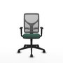 PIQUERAS Y CRESPO Chaise Motilla Synchro Vert foncé et Gris