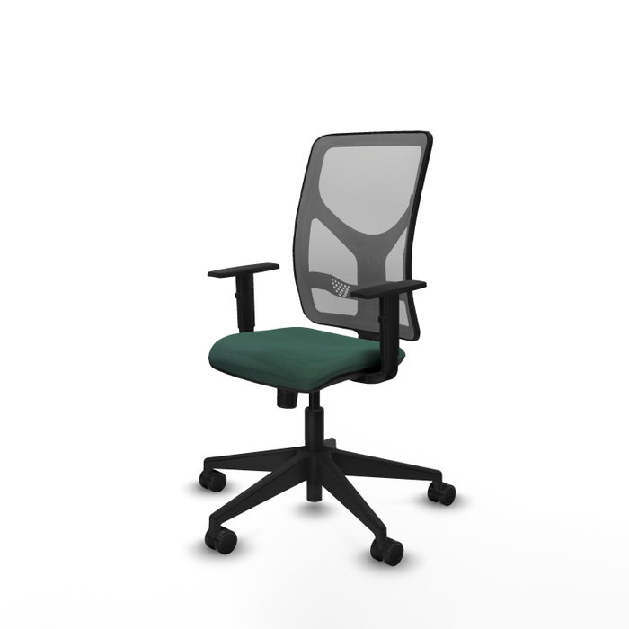 PIQUERAS Y CRESPO Chaise Motilla Synchro Vert foncé et Gris PIQUERAS Y CRESPO Chaise Motilla Synchro Vert foncé et Gris