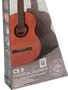 EKO Pack Guitare Classique 3/4 Studio 5 Naturel avec Housse, Accordeur et Médiators