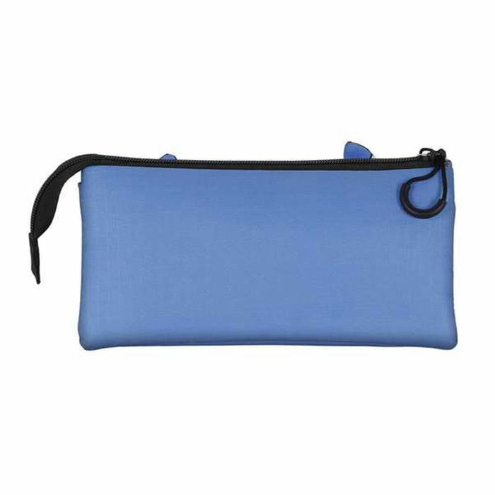 Trousse Fourre-Tout Triple Lilo & Stitch Cool 23 x 11 x 8 cm Bleu