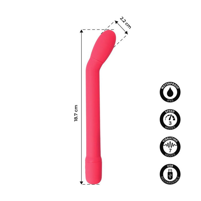 Vibrateur G-Spot Virgite Rose