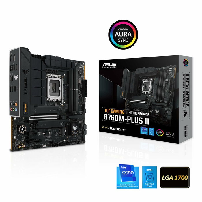 Asus TUF GAMING B760M-PLUS II LGA 1700 Micro ATX