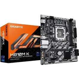 Gigabyte Carte mère H810M K Micro-ATX Chipset Intel H810 Compatible Mémoire DDR4 pour PC Bureautique et Multimédia