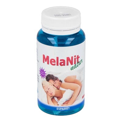 ESPADIET Melanit Natur 60 Capsules - Complément Sommeil avec Mélatonine, Magnésium, Vitamine C et E ESPADIET Melanit Natur 60 Capsules - Complément Sommeil avec Mélatonine, Magnésium, Vitamine C et E