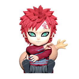PLASTOY Figure Tirelire Gaara - Naruto Shippuden - Statuette de collection de 15 cm