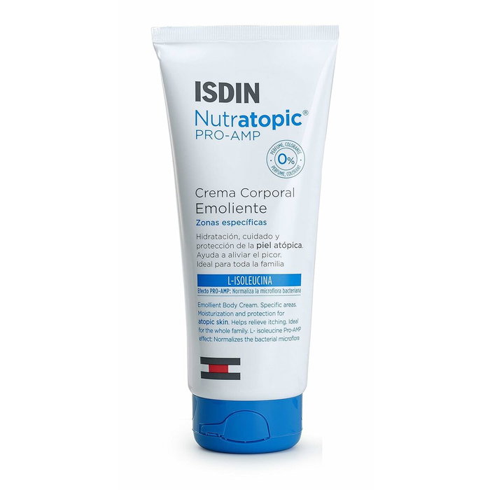 Isdin NUTRATOPIC Pro-AMP crème émolliente corps peau atopique 200 ml