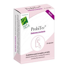 100% NATURAL ProbiTec® Embarazo y Lactancia Basic 30 capsules