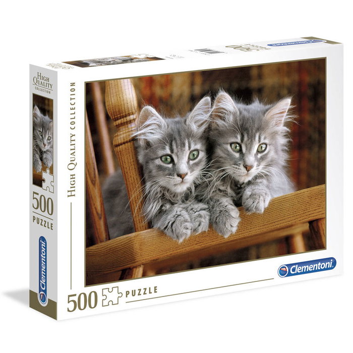 Clementoni Puzzle Chatons High Quality Collection 500 pièces