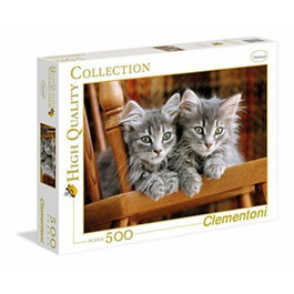 Clementoni Puzzle Chatons High Quality Collection 500 pièces
