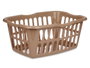KIPIT Panier rectangulaire ajouré Taupe 50 l