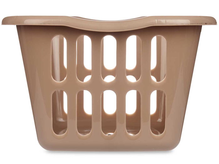 KIPIT Panier rectangulaire ajouré Taupe 50 l