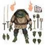NECA Figurine Ultimate Leonardo Le Bossu - Tortues Ninja - 18 cm avec accessoires