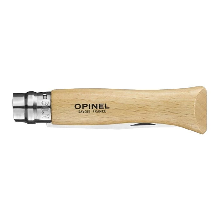 Couteau Opinel Nº9 9 cm Acier inoxydable Bois de hêtre