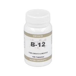 ORTOCEL NUTRI-THERAPY Vitamina B-12 500mcg, 100 comprimés