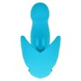 Vibration de Stimulation Double Evolved Bleu