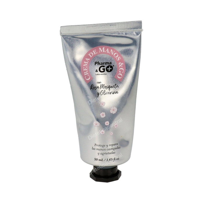 PHARMA & GO Crème Mains Rosa Mosqueta 50g PHARMA & GO Crème Mains Rosa Mosqueta 50g