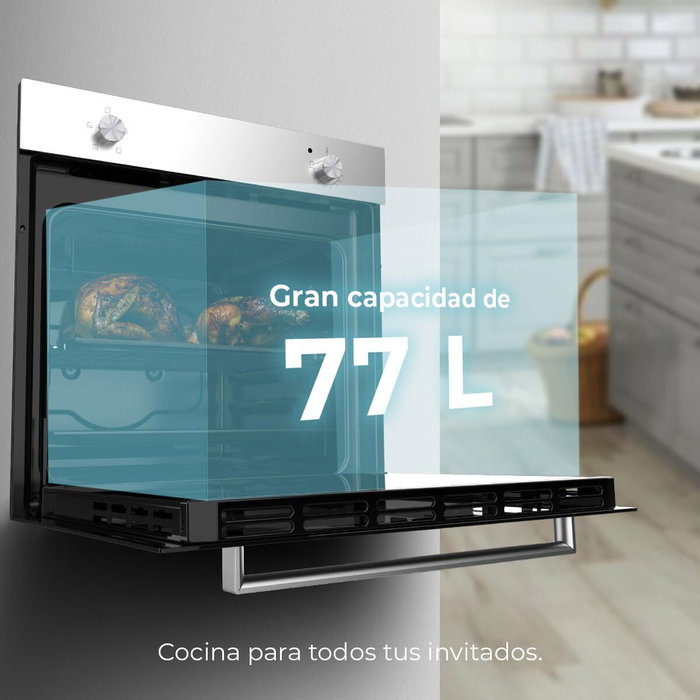 Cecotec Hexa C126000 Inox A Four encastrable 77 L