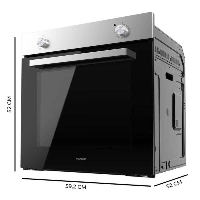 Cecotec Hexa C126000 Inox A Four encastrable 77 L