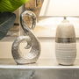 Figurine Décorative Alexandra House Living Argenté 23,5 x 9 x 38 cm