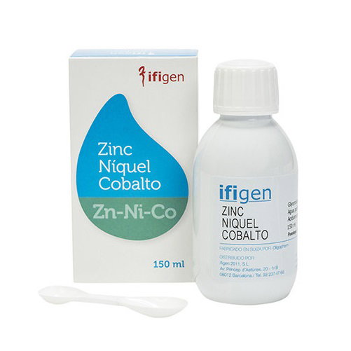 IFIGEN ZINC-NIQUEL-COBALTO (ZN-Ni-Co) 150ml IFIGEN ZINC-NIQUEL-COBALTO (ZN-Ni-Co) 150ml