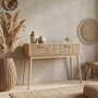 Home Deco Factory Console Klaus avec 2 tiroirs