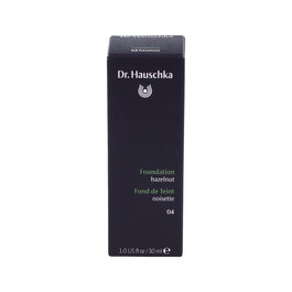 DR. HAUSCHKA Base de Maquillage 04 Hazelnut 30ml - Teint lumineux, protection et hydratation naturelle