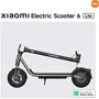 Xiaomi Electric Scooter 6 Lite - Trottinette électrique 10" - 500 W - Autonomie 25 km - 25 km/h - Noir