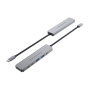 Conceptronic DONN33G Hub USB-C 6-en-1 avec HDMI 4K@60Hz, Power Delivery 100W, USB 3.0, Lecteur SD