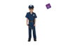 My Other Me Déguisement Policier pour Enfants 7-9 Ans