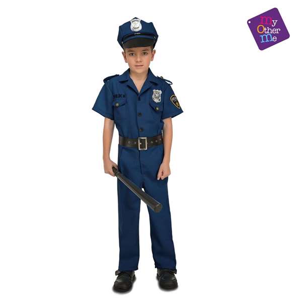 My Other Me Déguisement Policier pour Enfants 7-9 Ans