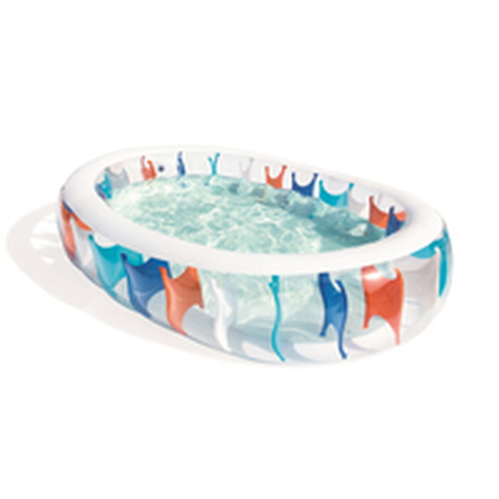 "Bestway Piscine Gonflable Elliptique 229x152x51 cm +6 Ans Jardin 54066"