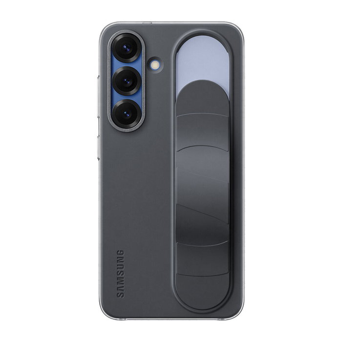 Samsung Coque Galaxy S25 Noir avec Fonction Support
