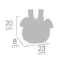 Koala Sac à dos simple 20x8x23 cm - Mochila de qualité pour enfant à partir de 1 an