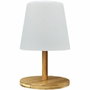 Lumisky Standy Mini Wood Lampe de table sans fil en bambou