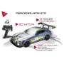 Mondo Voiture radiocommandée Mercedes AMG GT3 1:10 - 30 km/h, 4x4, batterie incluse - Pour enfants à partir de 8 ans