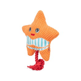 Jouet pour chien en peluche Trixie Orange Étoile de mer 22 cm Polyester