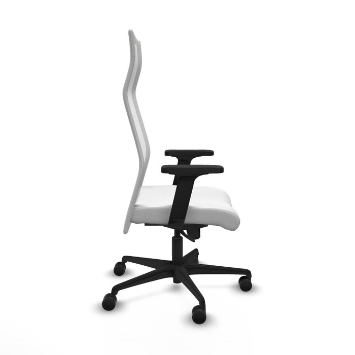 Piqueras y Crespo Albacete Chaise de Bureau Blanche avec mécanisme Synchro Piqueras y Crespo Albacete Chaise de Bureau Blanche avec mécanisme Synchro