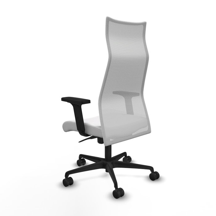 Piqueras y Crespo Albacete Chaise de Bureau Blanche avec mécanisme Synchro Piqueras y Crespo Albacete Chaise de Bureau Blanche avec mécanisme Synchro