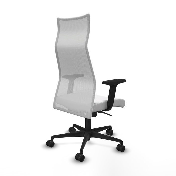 Piqueras y Crespo Albacete Chaise de Bureau Blanche avec mécanisme Synchro Piqueras y Crespo Albacete Chaise de Bureau Blanche avec mécanisme Synchro