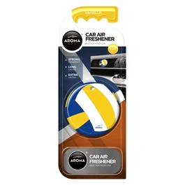 Aroma Car Désodorisant pour voiture Volley Ball et Vanille
