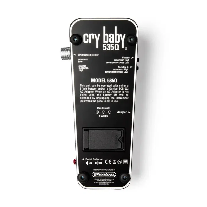 DUNLOP Pedal wah Dunlop Cry Baby 535Q Multi-Wah